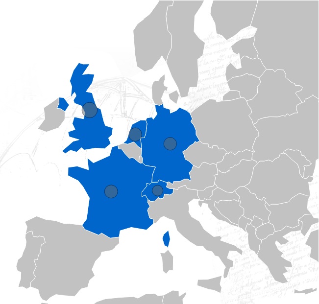 Full Partner Map Europe